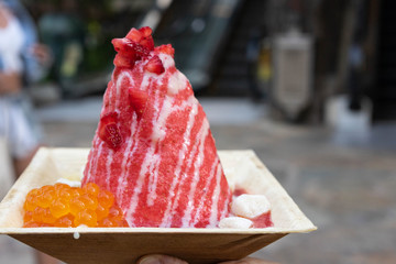 Shaved Ice dessert 