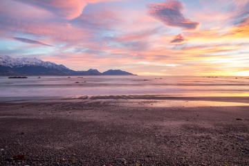 sunrise on the beach