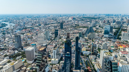 Fototapeta na wymiar View of Bangkok city