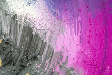 Hand drawn gouache painting. Abstract art background. Color texture