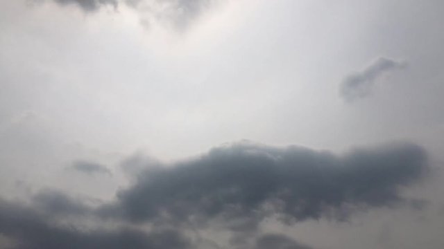 暗雲　タイムラプス