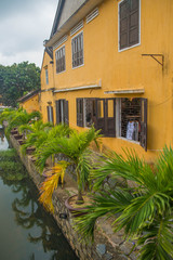 Hoi An city and its architecture, river, market and food.