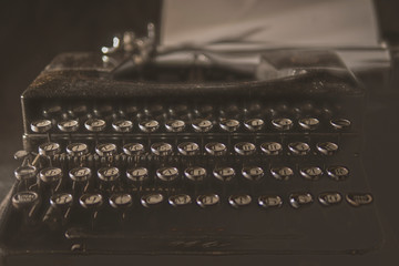 vintage typewriter