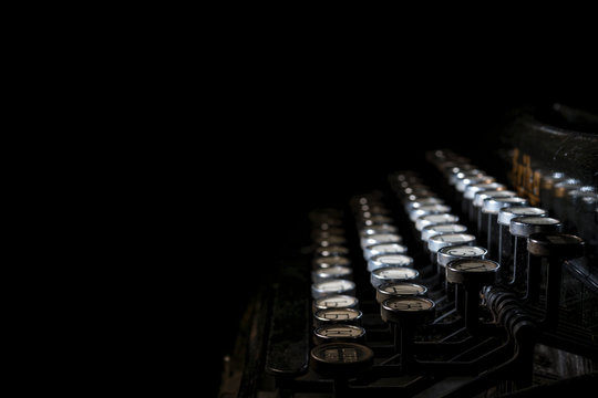 vintage typewriter