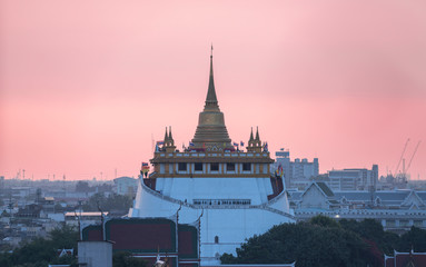Wat Saket Ratcha Wora Maha Wihan Phu Khao Thong ฺBangkok Thailand