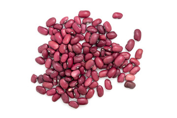 kidney bean on a white background
