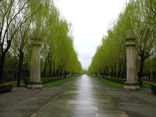 Tomb of Min Ziqian, China