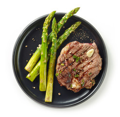 freshly grilled steak