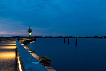 Travemünde vor Sonnenaufgang