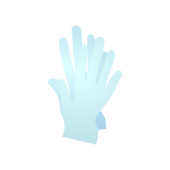 Fototapeta premium Rubber gloves of stomatologic center, tool of modern doctor