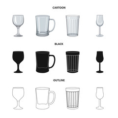 Vector design of form and celebration symbol. Collection of form and volume vector icon for stock.