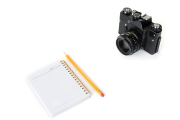 Vintage analog single lens reflex camera