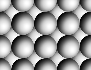seamless 3D volume ball pattern