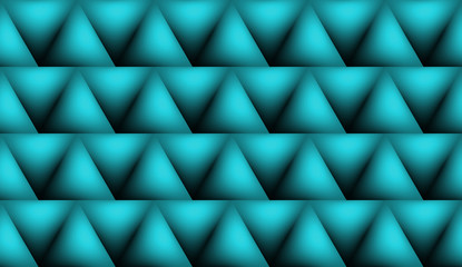 seamless 3D volume triangle pattern