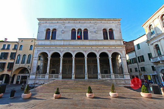 Padova, Italy, historical center, Loggia Gran Guardia