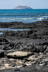 Galapagos Islands. Landscape. Ecuador. Pacific Ocean.