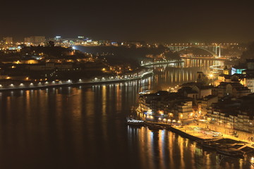 Fototapeta na wymiar Lights of Porto