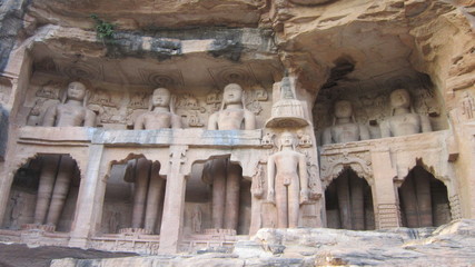 Naklejka premium Gwalior Fort and Museum at Jai Vilas Palace