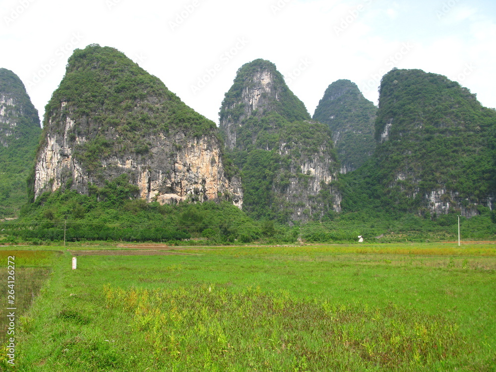 Wall mural Yangshuo, China