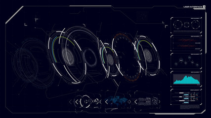 HUD GUI Interface 003