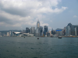 Naklejka premium Hong Kong, China