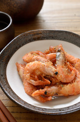 甘海老の唐揚げ