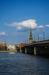 Fototapeta na wymiar view of old Riga