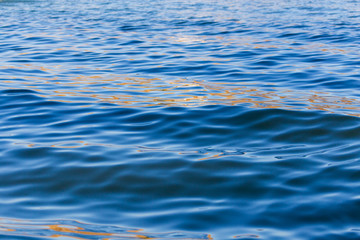 Surface on the pond as a background