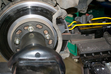 Car brake system repair