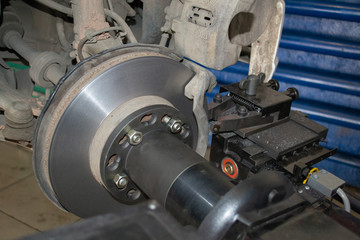 Car brake system repair
