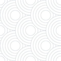 Abstract retro pattern of geometric shapes. Neutral  mosaic backdrop. Geometric wave of circles  background, vector