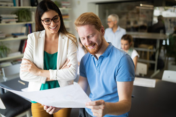 Business people meeting good teamwork in office