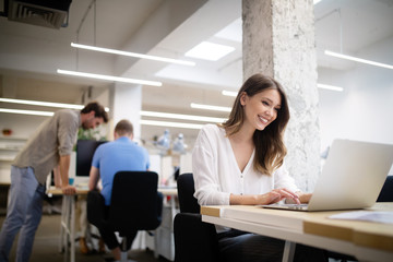 Business people meeting good teamwork in office