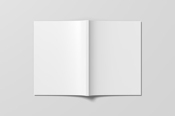 Blank cover book