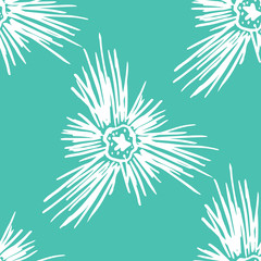 seamless abstract needle pattern hand drawn
