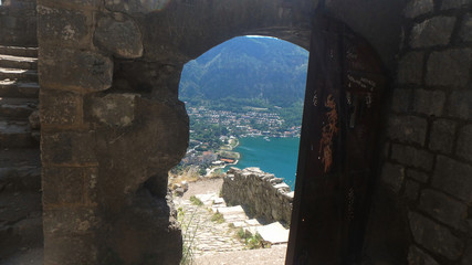 Montenegro Kotor Old Town road