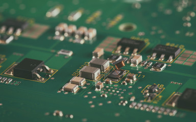 Electronic circuit board background
