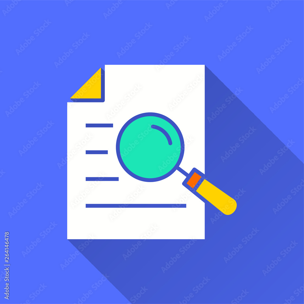 Aufkleber data analysis - vector icon for graphic and web design.
