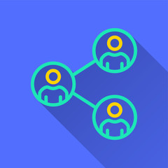 Conference - vector icon for graphic and web design.