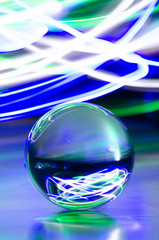 Lensball Lightpainting