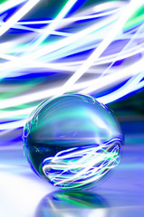 Lensball Lightpainting