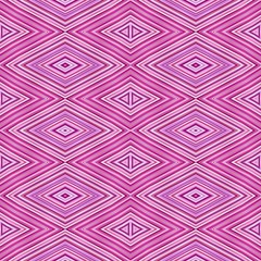 seamless diamond pattern with pink, lavender, purple, hot pink colors. repeating arabesque background for textile fashion, digital printing, postcards or wallpaper design.