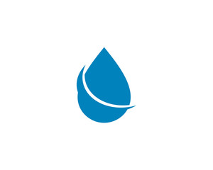 Water Drop Logo template vector icon illustration design 