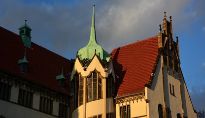 District Court in Berlin-Wedding (built between 1901-1906 ) from December 23, 2015, Germany