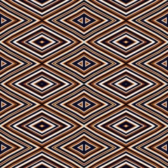 seamless diamond pattern with red, brown, light brown, beige, plum colors. repeating arabesque background for textile fashion, digital printing, postcards or wallpaper design.