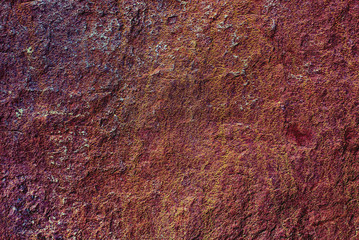 Naklejka na ściany i meble psychedelic rough coarse stone texture macro photo