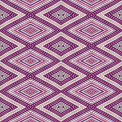 colorful seamless pattern. repeating diamond background for textile fashion, digital printing, postcards or wallpaper design.