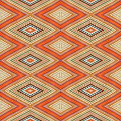 colorful seamless pattern. repeating diamond background for textile fashion, digital printing, postcards or wallpaper design.