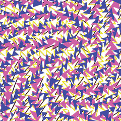 Bright vector 80's. pattern Background. geometric shapes.