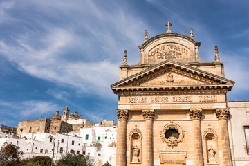 Italy, Ostuni, Confraternity of Carmine church